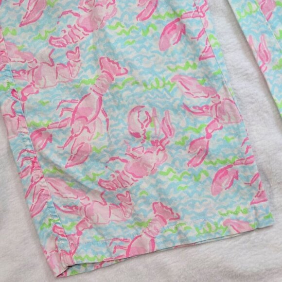 Lilly Pulitzer ✦ Lobstah Roll Linen Beach Pants ✦ XS Wide Leg Drawstring Waist - Picture 4 of 13